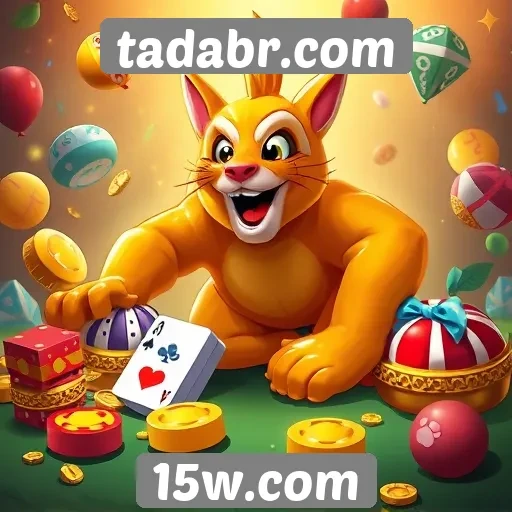 Variedade de jogos disponíveis no site tadabr.com
